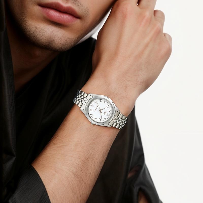 CASIO Men Standard Series White Watch MTP-1129AA-7BJH