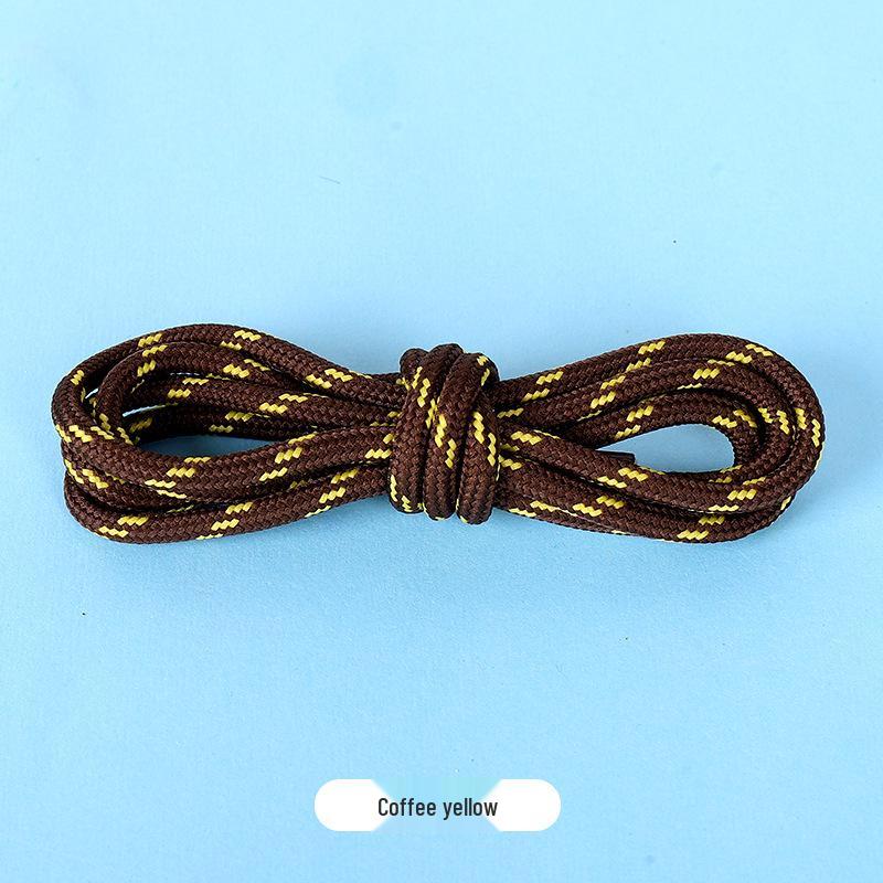 Round Non-Slip Durable Shoelaces for Martin Boots - Vertical Stripes for Outdoor Shoes