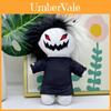 Zxc Cat Plush Halloween Black And White Grinning Cat Stuffed Toy 27cm/10.62in Height