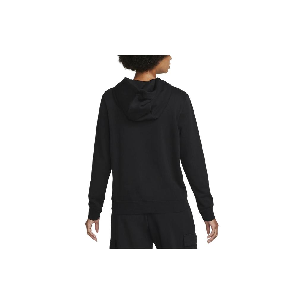 Nike Sweatshirts Women's Black Hooded Moderate Regular DQ5794-010