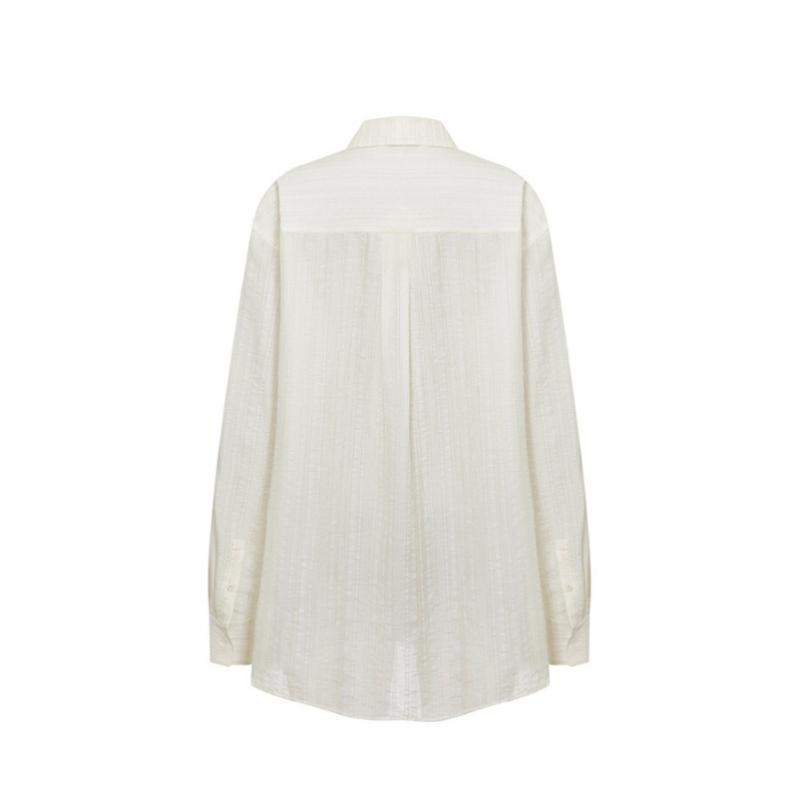 On On Wrap Skirt Set Stripe Shirt New6mb318