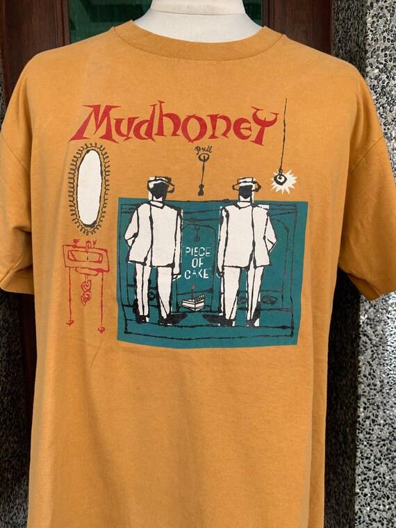 Mudhoney Piece of Cake Rock Band Short Sleeve  Full Size S-5XL SS94 Unisex T-Shirt XL