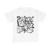 T Shirt Unisex Random Doodle Drawing Odd Curiosity Obscure Art Quirky Weird Tee