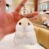 Cute Kids Toy Hamster Ornament Key Ring Key Chain Animal Plush Toy Plush Keychain Stuffed Toys Plush Dolls