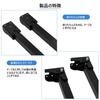 7Akiranoai 4-Piece Folding Laptop Table Legs, Folding Hardware, Table Leg Brackets with Screws