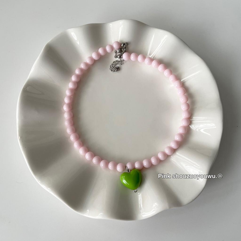 European and American cross-border y2k babes butterfly leather collar punk rock choker collarbone chain necklace foreign trade jewelry