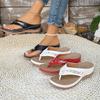 Mode 2025 Neue Damen Hausschuhe Große Größe Plateau Keilsandalen Rutschfest Zehenfrei Sandalen Flip Flops Outdoor Strandschuhe Pantoletten Damen