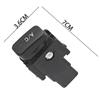 Part 84660-0K010: Compatible AC Switch Button for 2004-2015 Toyota Hilux Air Conditioning.