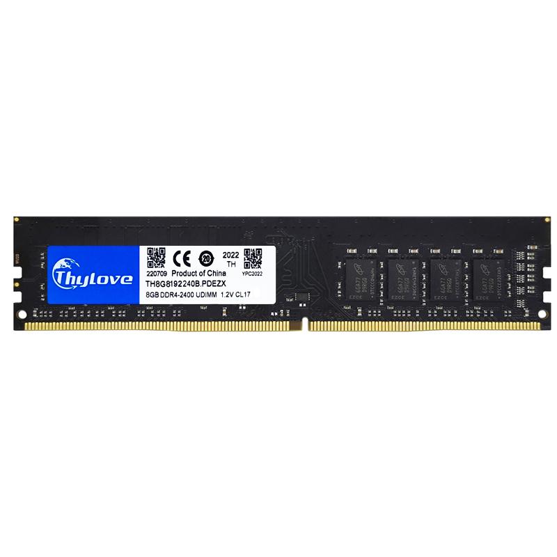 

Память Thylove DDR4 8 ГБ 2400 МГц PC4-19200 1,2 В для настольного компьютера