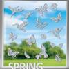 Window Decals for Birds Strikes Suncatcher Stickers Rainbow Window Clings for Glass Windows Anti-Collision Bird Deflectors