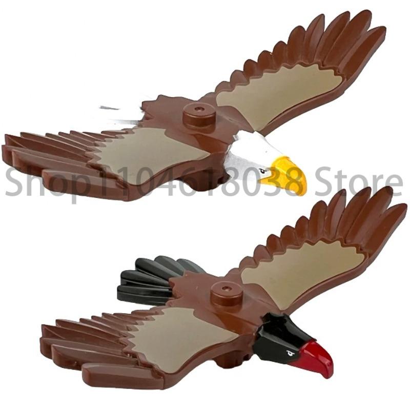 City Animal Zoo Farm MOC Building Block Pig Chicken Sheep Crocodiles Panda Dolphin Elephant Gorilla Fruit Eagle Bricks Toys A31