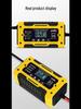 12V Smart Motorcycle Battery Charger with Pulse Repair - Universal Lead-Acid Charger