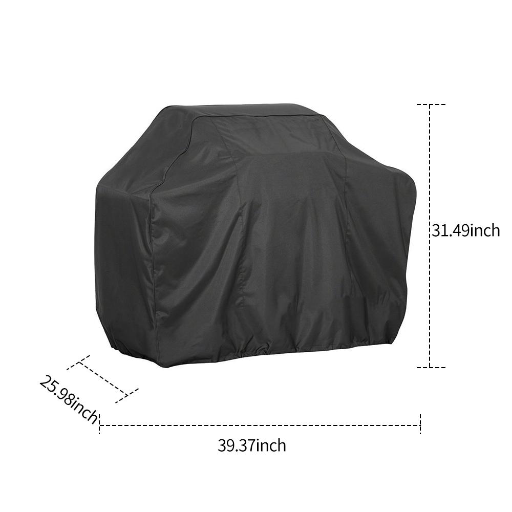 

Чехол для гриля барбекю, чехол для газового гриля, 210D, водонепроницаемый, сверхпрочный, устойчивый к разрывам, пыленепроницаемый, для угольного/электрического гриля S