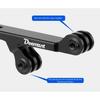 Bicycle stem extension bracket compatible with GOPRO dual-head lifting bracket,suitable for Garmin,Bryton,and Wahoo code tables