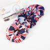 USA Flag Hair Scrunchies for Women Girls Red White and Blue Patriotic American Flag Elastics Hair Ties Hair Accessories