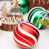 30PCS Christmas Decorations Painted Christmas Ball Set Christmas Tree Pendant Plastic Xmas Festival Home Decoration