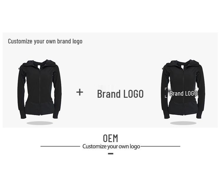 Women's Autumn/Winter Hooded Yoga Cardigan - Slim Fit, Long Sleeve Sportswear for Fitness & Running