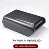 For Tesla Model Y Juniper 2026  Accessories Armrest Protector Box Cover Black Soft Suede Center Console Panel Pad Model 3/Y 2021