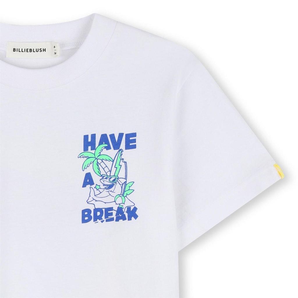 Billieblush Childrens/Kids Shark T-Shirt
