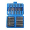 50pcs Extra Long Security Bit Set Square Flat Hex Spline Clutch Torq Multi Sizes Screwdriver Bits
