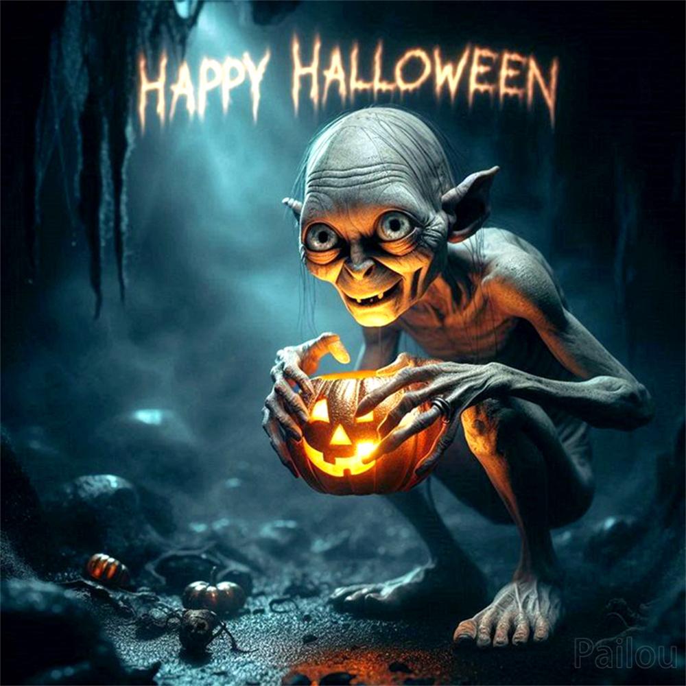 Halloween Dobby Elf Lord Voldemort 5D DIY Diamantmalerei Kunst Fantasy Severus Snape Magische Welt Kreuzstich Mosaik Heimdekoration