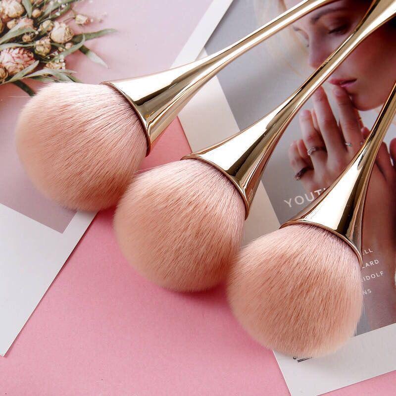 

Эксклюзив для новичков 0,01: Большая кисть для пудры и румян - Одинарная кисть для макияжа для нанесения фиксирующей пудры