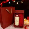 Lu Fenglai 316 Stainless Steel Insulated Coffee Mug Gift Set with Red Scarf
