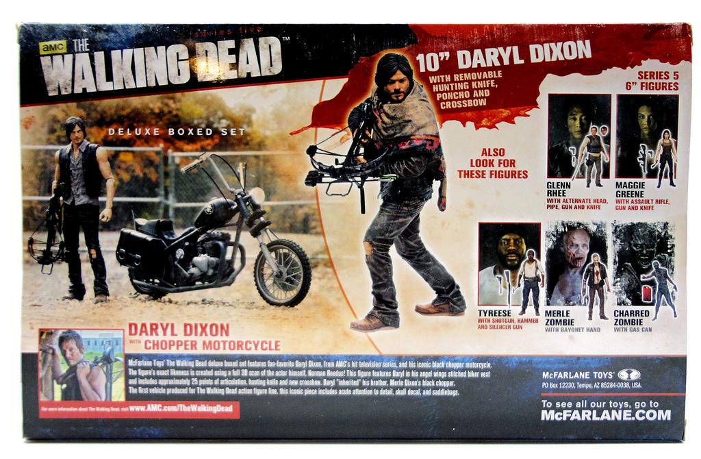 The Walking Dead TV Series Action Figure Daryl Dixon & Chopper