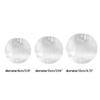 Round Glass Candle Holder Transparent Candlestick Ornaments Home Bar Decorations