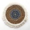 Ethnic Moroccan Style Woven Straw Wall Hanging for Sofa or Bedside