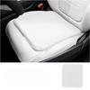 Universal Nappa Leather Car Seat Cushion Anti Slip Pad Breathable Ventilated Dirt Resistant Car Seat Cushion Seat Accessories