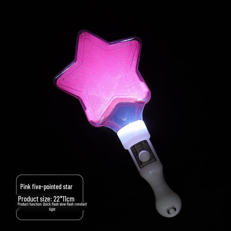 Luminous LED Fluorescent Concert Stick: Flashing Warning Light