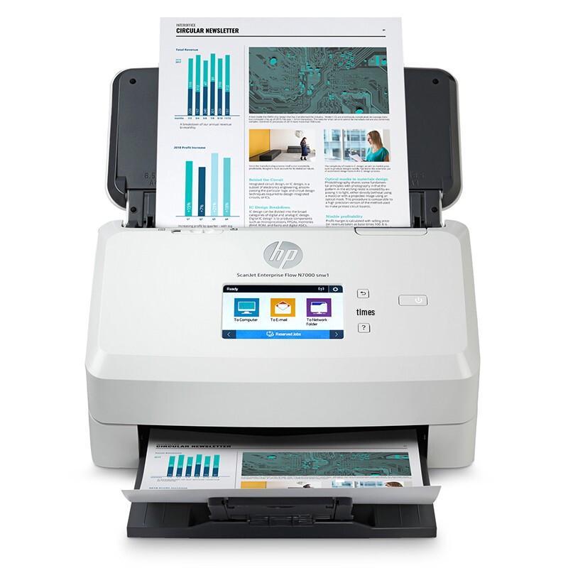 

HP SJ7000 snw1 Enterprise Document Scanner CN plug (adapter included)