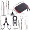 9Pcs/set Winding Rod Artistic Repair Tool Kit 9 in 1 Blacksmith Tool Set  Electronic Repair