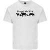 Vegetarian Animals Friends Not Food Vegan Unisexs Light Cotton TShirt