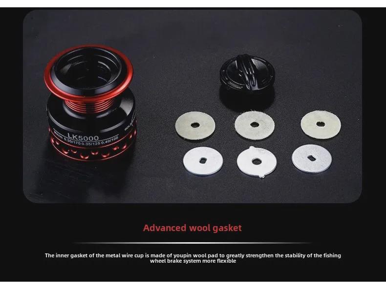 Full Metal Spinning Fishing Reel for Sea and Lure Fishing