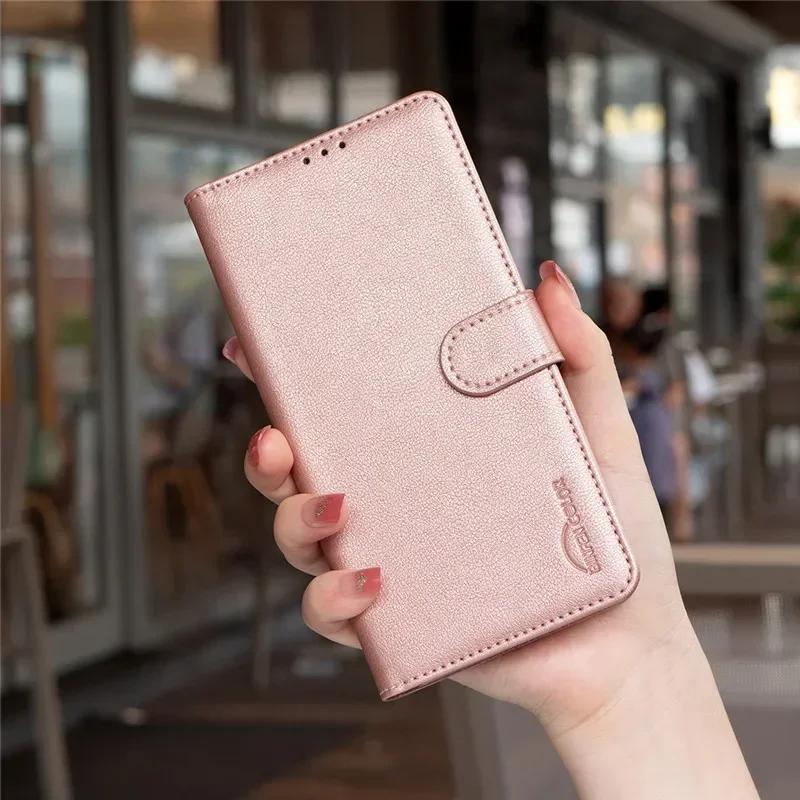 Wallet Flip Anti-theft Case For Xiaomi Poco C85 C71 C75 4G Mi 15 15T Pro 5G Coque Leather Cover RFID Blocking Protective Bags