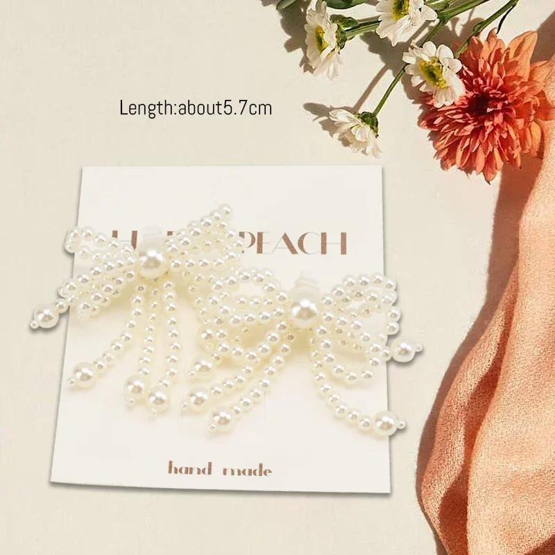 1 Pair Fashion Bowtie Flower Lace Shoelaces Buckle Shoes Charms Pearl Rhinestone Shoelace Decoration Shoe Accessoriess for Woman