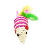 Pet Toy Set: 21-Piece Cat Tunnel, Sisal Mouse, Rainbow Ball, Crinkle Paper, Cat Teaser Stick Combo