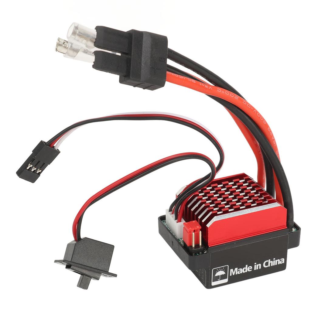 Brushed ESC Bidirectional 320A with Brake Brushed Electronic Speed Controller for 110 RC Car Boat