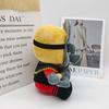 Roblox Minigunner Masked Man Plush Doll: Soft Stuffed Collectible Figure With Detachable Mask