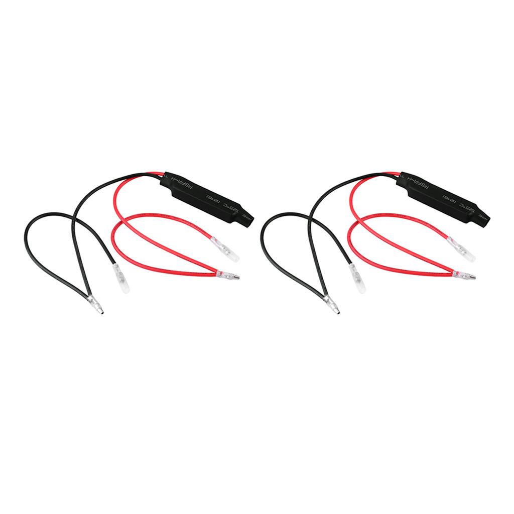 10W Motorcycle LED Turn Signal Indicator Light Load Resistor Fix Error Flash Controller