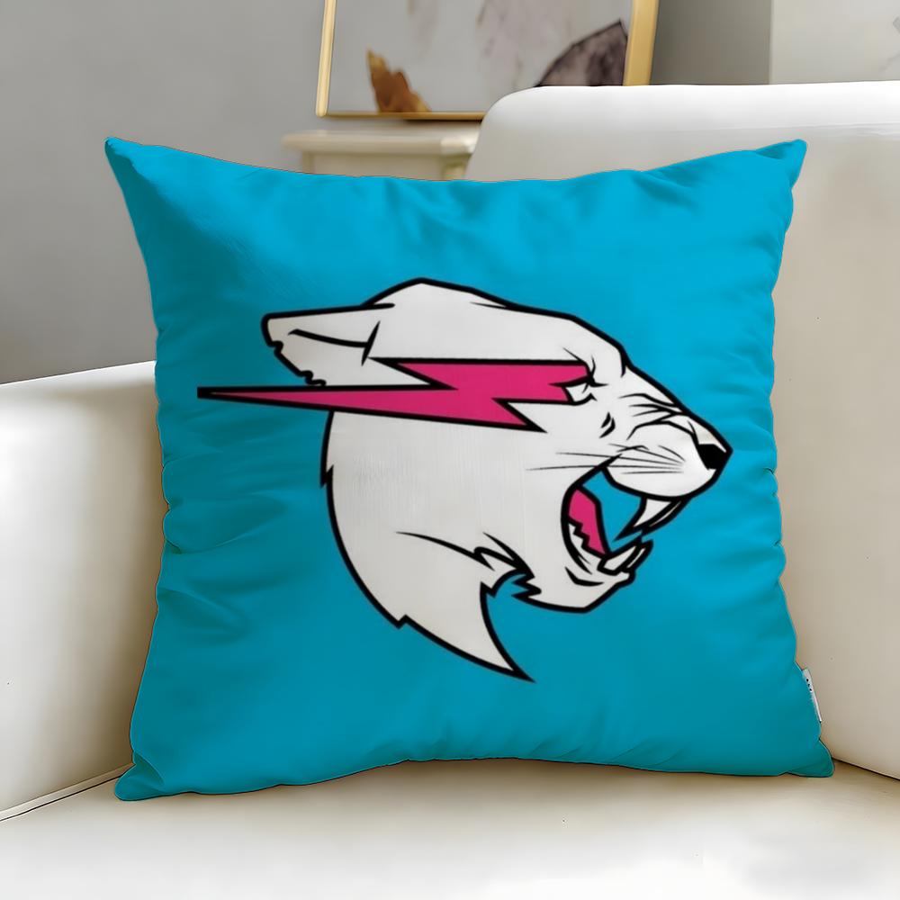 Fodera per Cuscino Mr Beast, Celebrità Popolare di Internet, Morbida e Facile da Lavare – Versatile per Divano, Letto, Viaggio e Ufficio