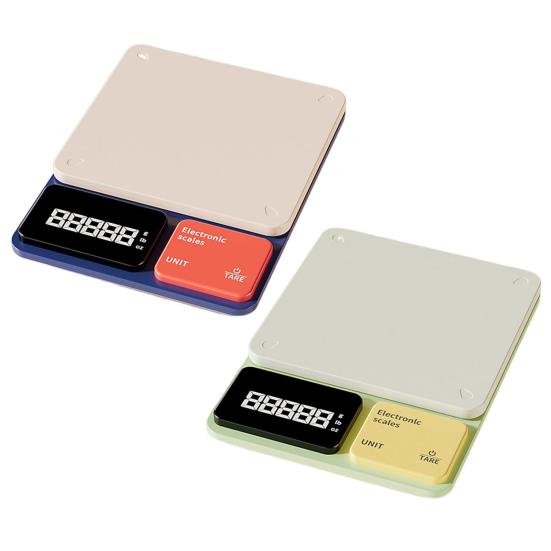 Kitchen Electric Scale 0.1G/5Kg High Precision LCD Display Mini Portable Multifunctional Cooking Baking Coffee