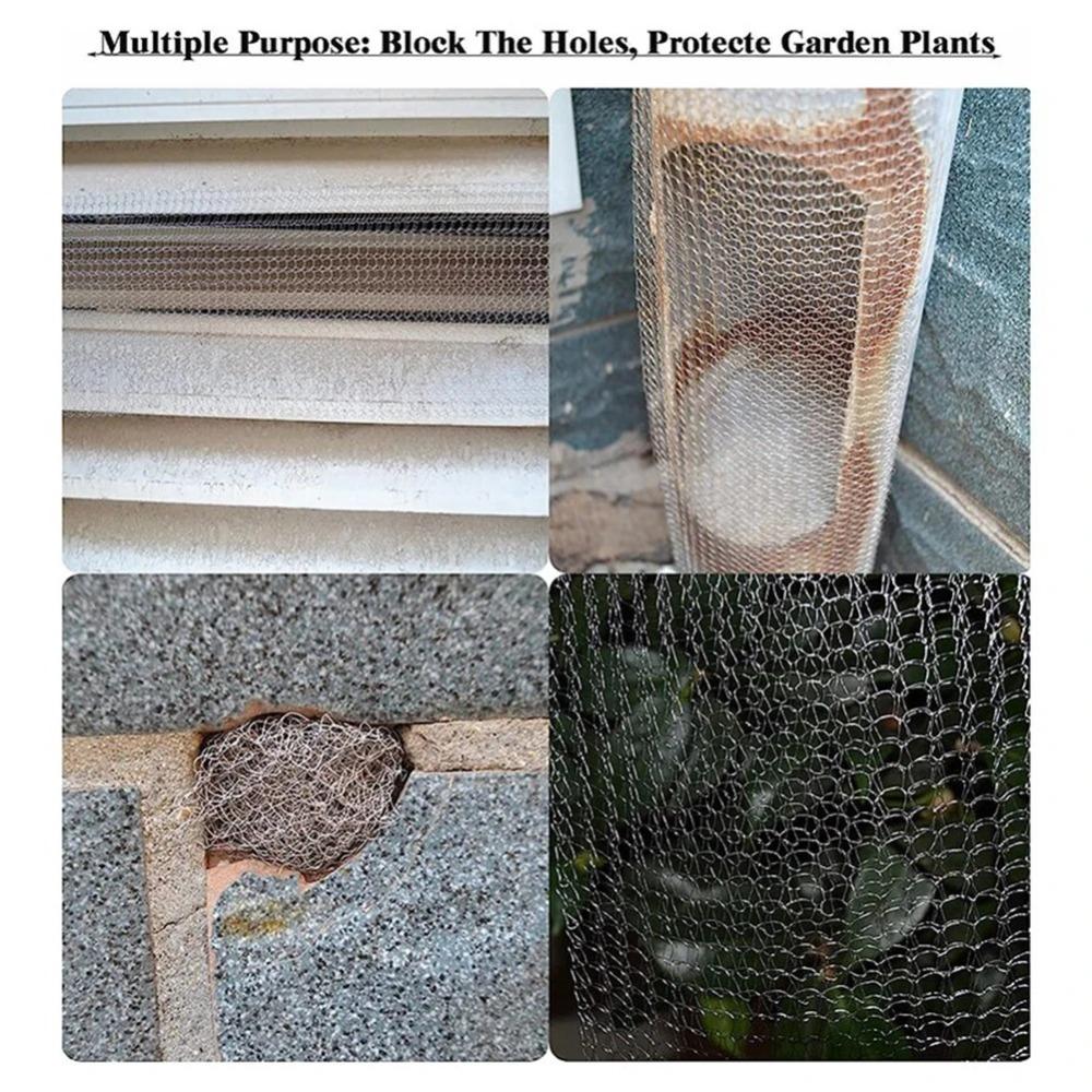 3/6M Tight Mesh Rodent Protection Mesh Woven Filter Garden Netting Pest Protection Mesh  Seedlings