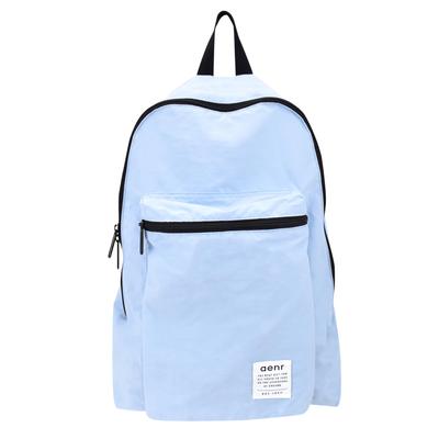 Foldable Large Water School Students 0041 Light Blue One Size [Aventura] Rucksack, Lightweight, Rucksack, Daypack, Capacity, 19L, A4, Repellent,