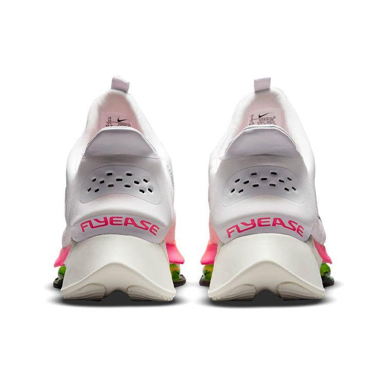 Nike Air Zoom Tempo NEXT% FlyEase Rawdacious Men Sneakers White Washed-Coral Pink-Blast DJ5435-100