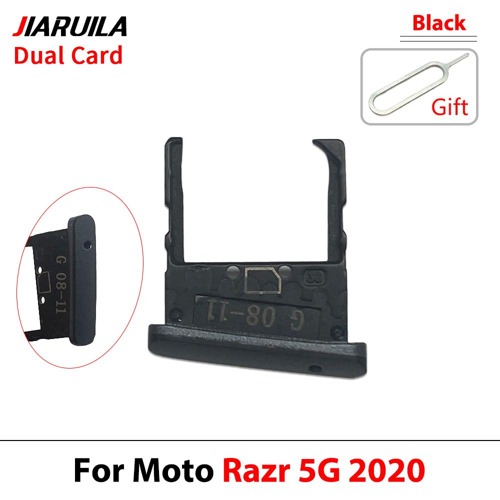 11Pcs , Sim Card Reader Holder SIM Card Tray Holder Slot Replacement Parts For Moto Razr 1G 1111 Razr 11 Ultra Razr 11