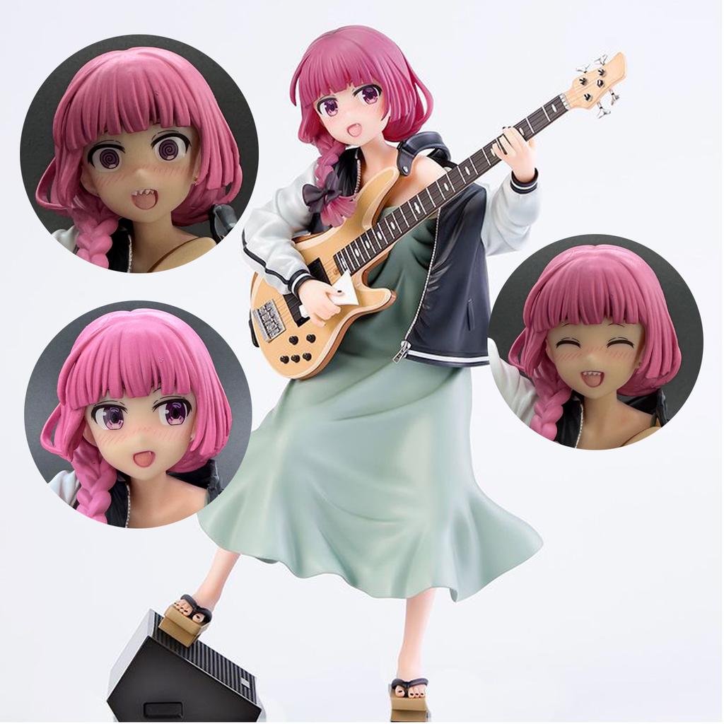 Anime Figure Kikuri Hiroi Girl Action Toy Game Statue Adult Collection Model Doll BOCCHI THE ROCK WAVE PVC 1/7 Poseable Articulated Scale Detailed