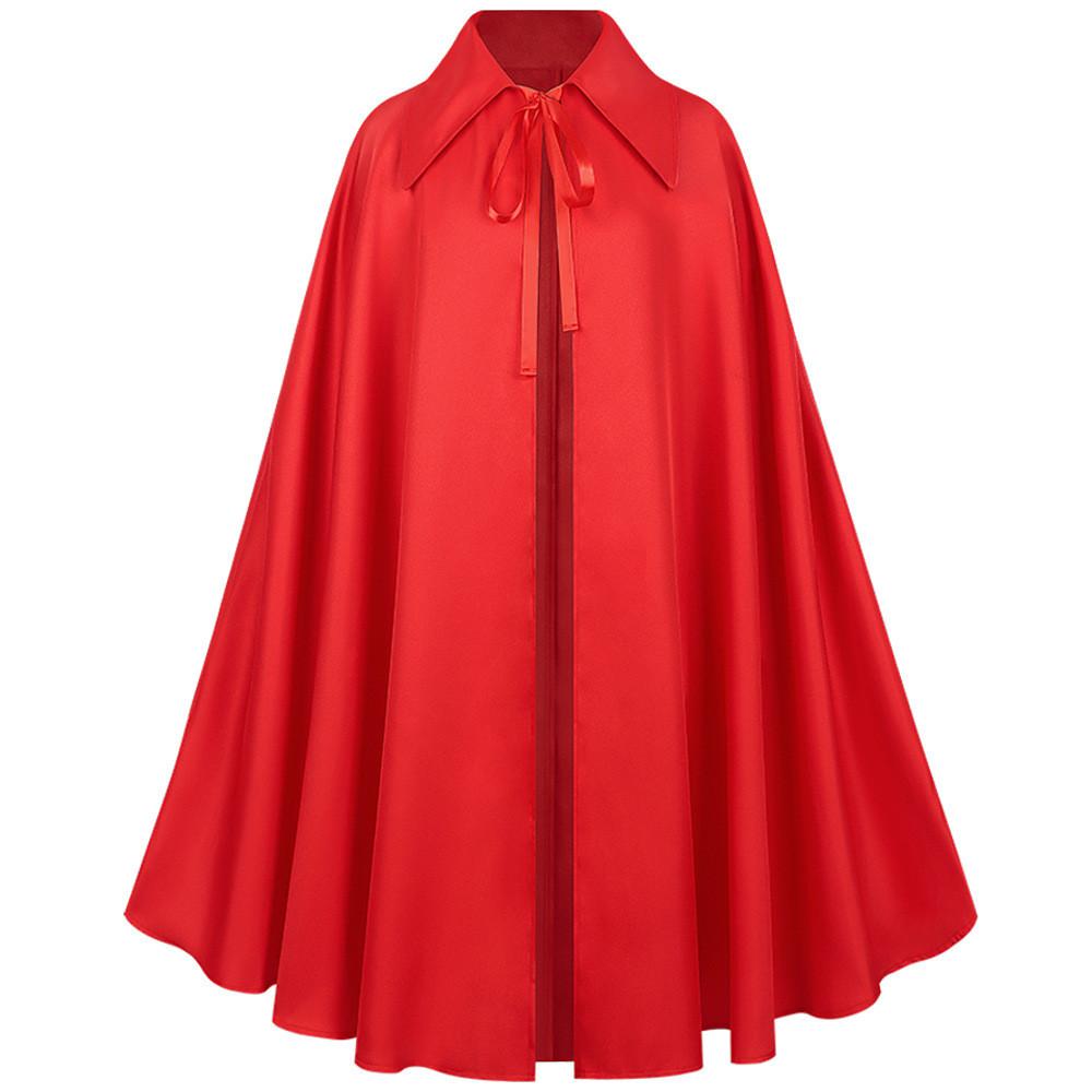 Wizard Fantasy Cloak Medieval Retro Steampunk Costume For Halloween Cosplay And Themed Parties